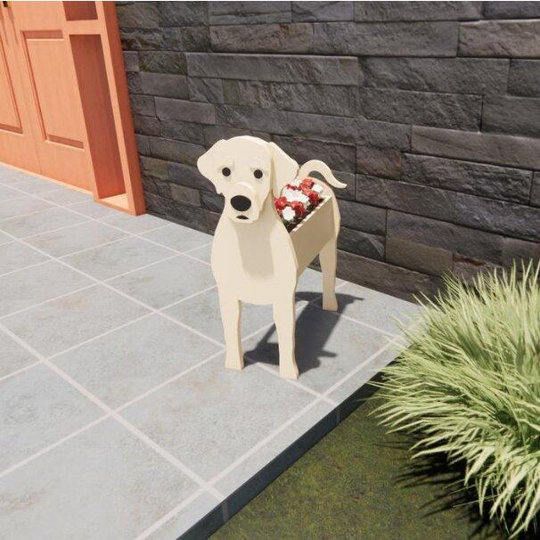 labrador plant pot feet Labrador Flower Pot- Yellow – Cafmelo